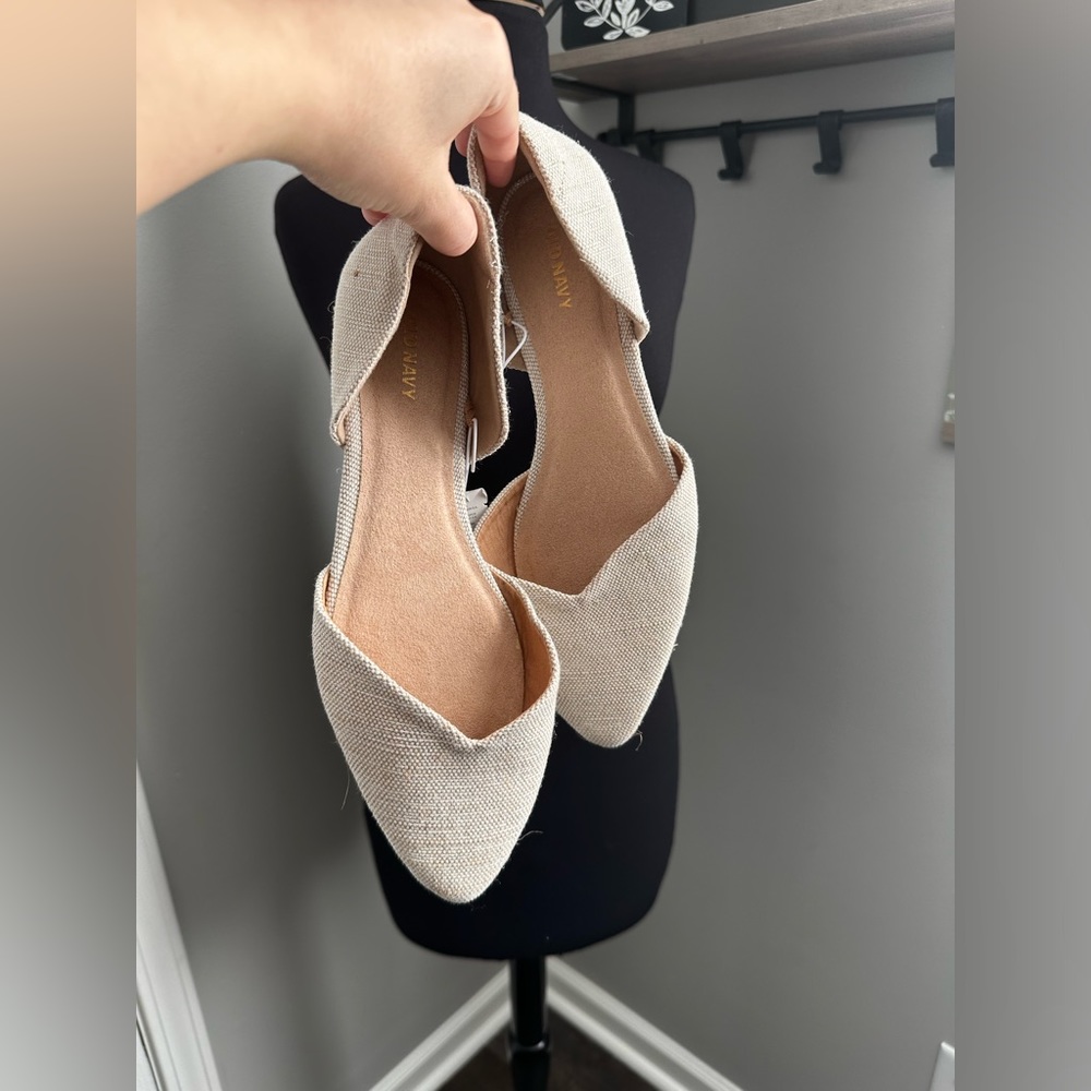 Old Navy Cream Flats